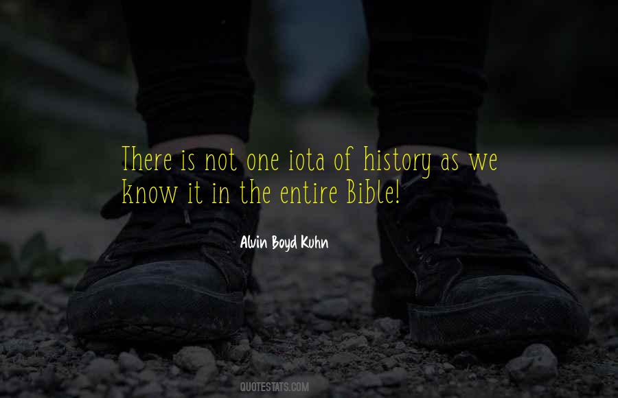 Bible History Quotes #158569