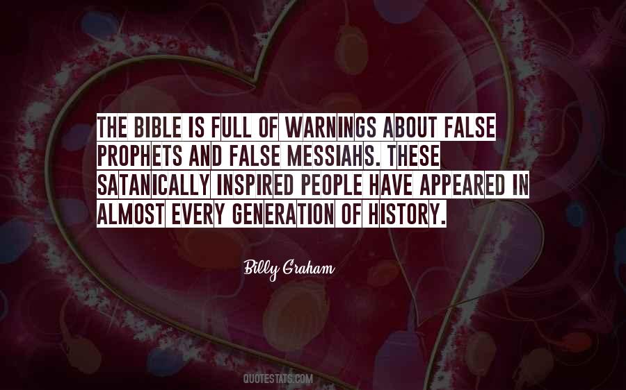 Bible History Quotes #182490