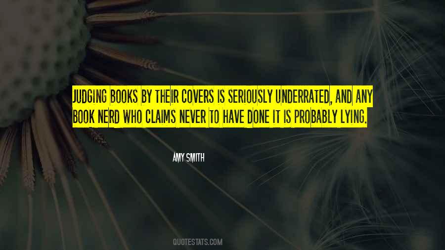 Quotes About Judging Books By Their Covers #1628151