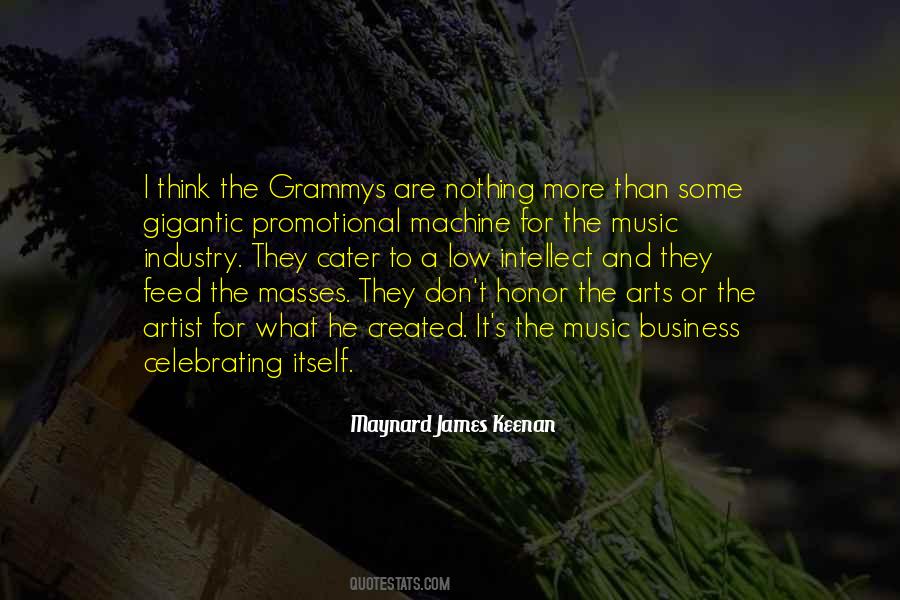 Quotes About Grammys #1134807