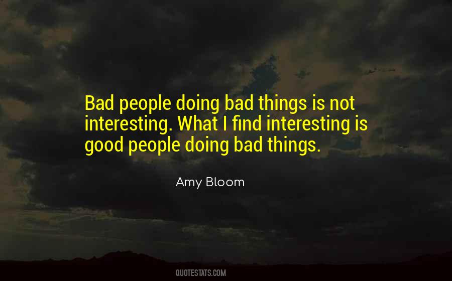 Quotes About Not Doing Bad Things #1013313
