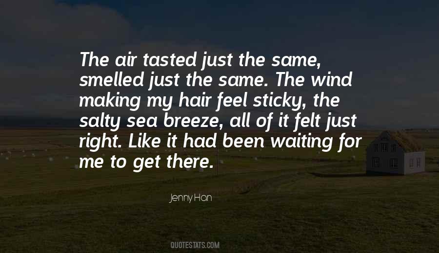 Quotes About Wind In My Hair #1061706