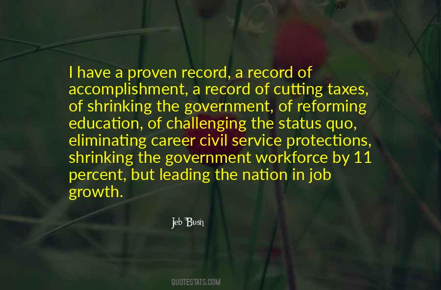 Job Growth Quotes #1441798