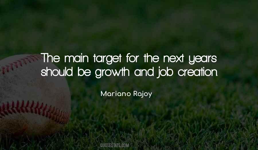 Job Growth Quotes #356931