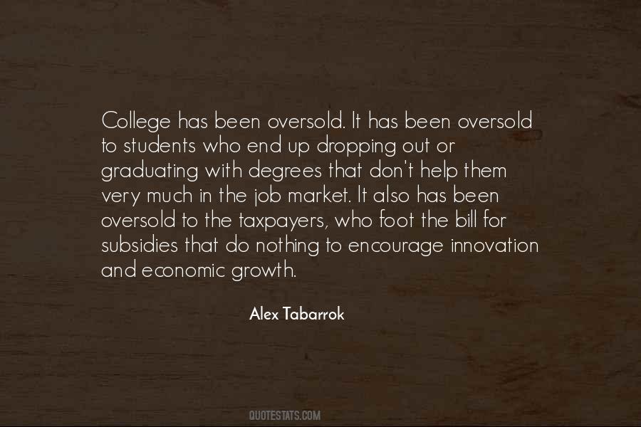 Job Growth Quotes #895081