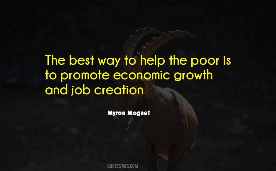 Job Growth Quotes #932228