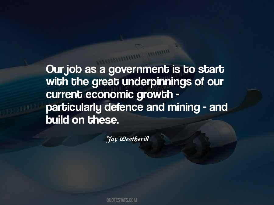 Job Growth Quotes #947497