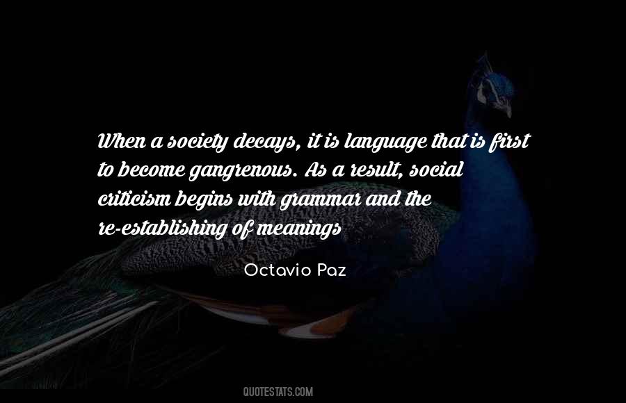 Quotes About Language And Society #1856686