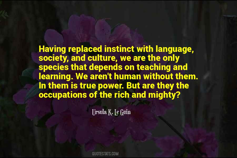 Quotes About Language And Society #588317