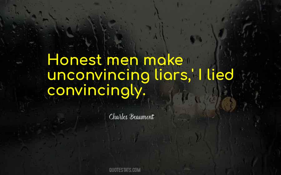 Honest Men Quotes #85704