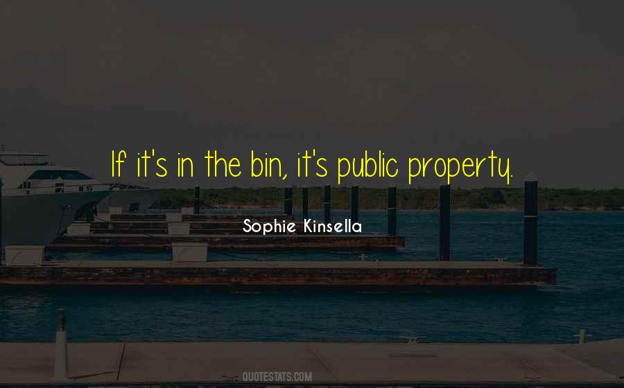 Quotes About Public Property #791379