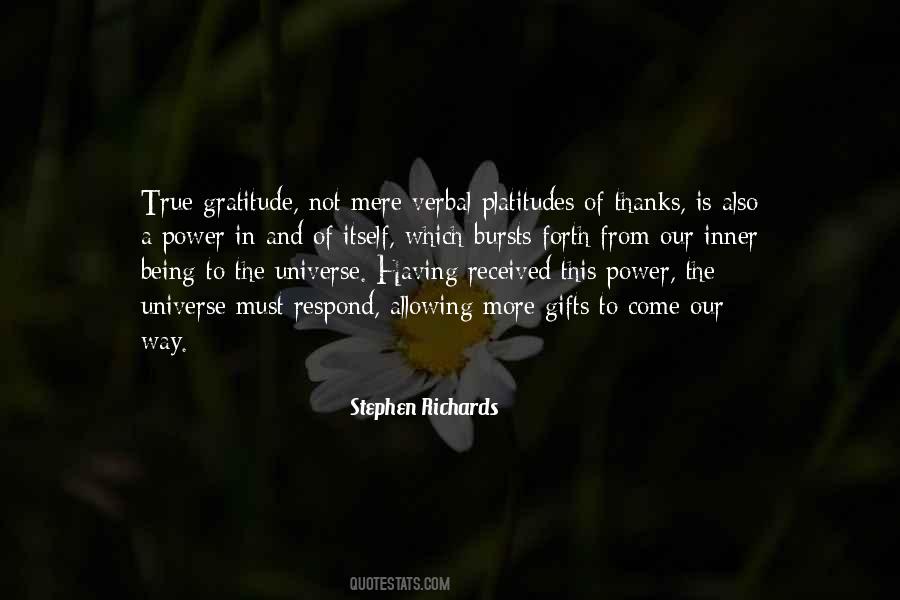 Power Of Gratitude Quotes #1417351