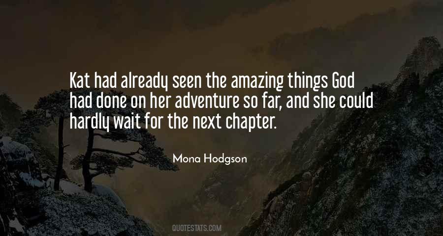 Quotes About Next Adventure #1234882