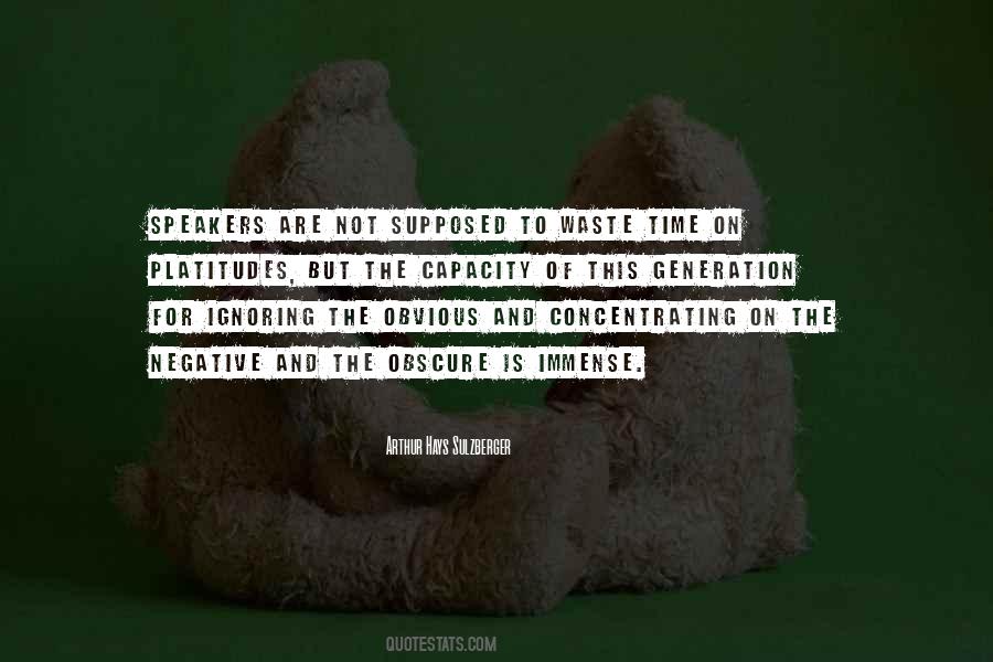 Quotes About Not Concentrating #1520570