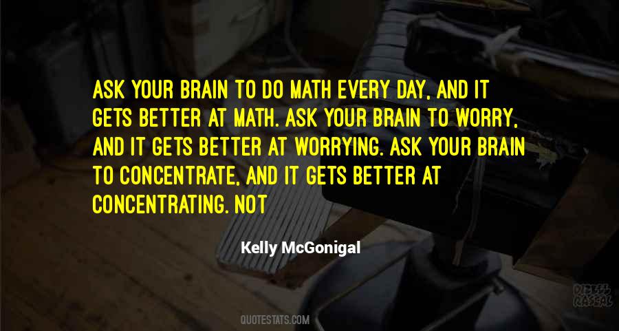Quotes About Not Concentrating #944343