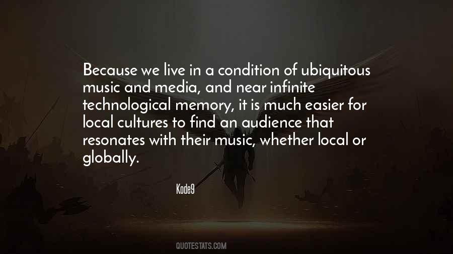 Quotes About Local Music #719155