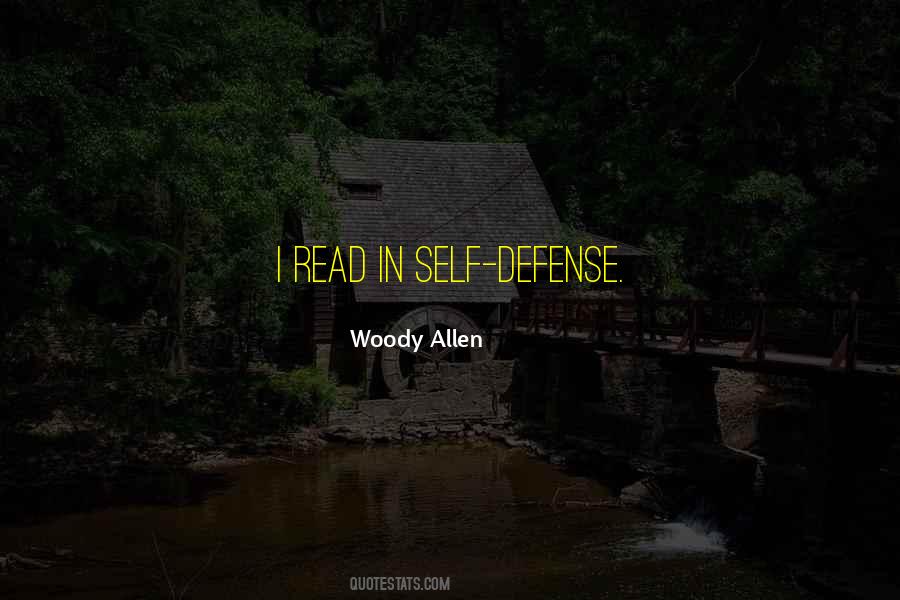 Quotes About Self Defense #1038721