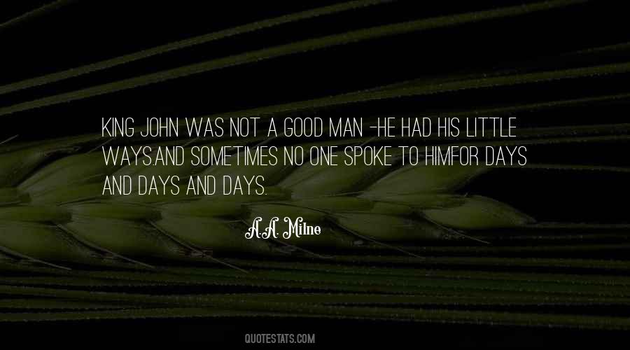 Quotes About King John #269700