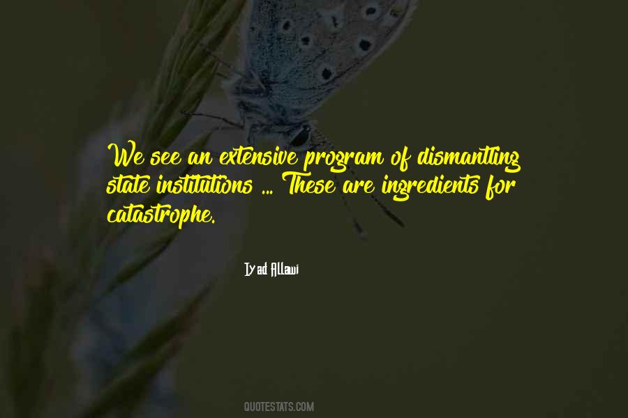 Quotes About Catastrophe #1106388