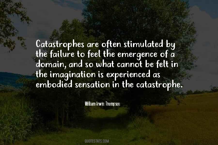 Quotes About Catastrophe #1289965