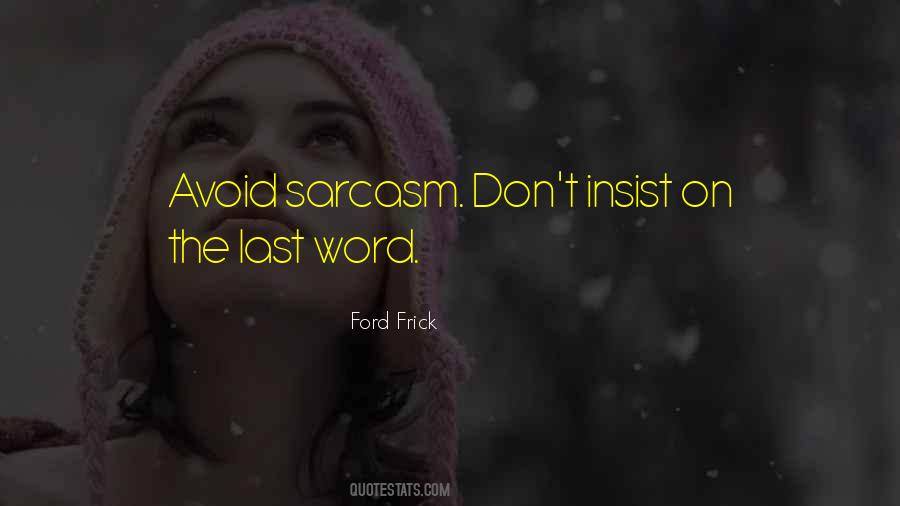 Last Word Quotes #1659573