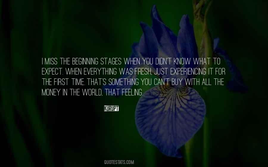 Quotes About It's Just The Beginning #248346