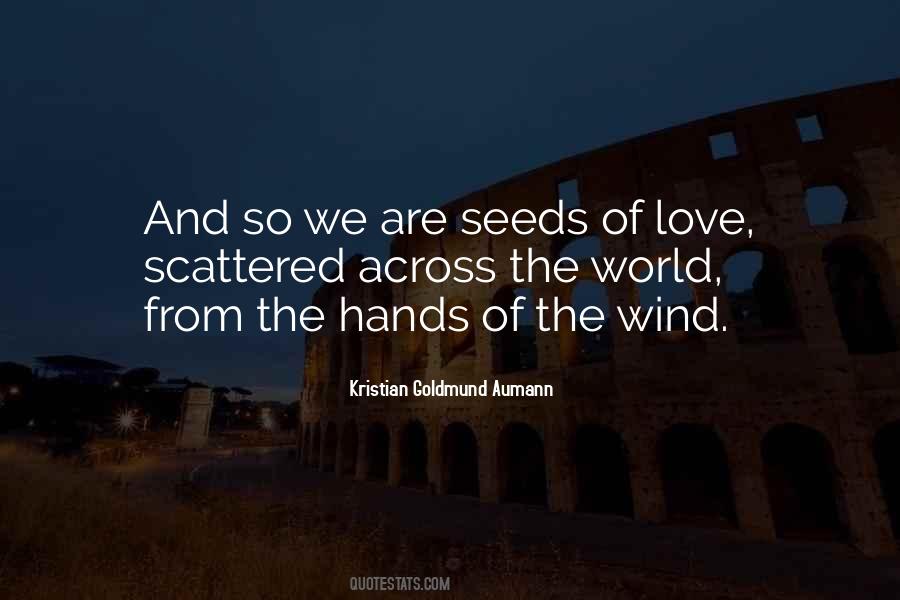 Wind Of Love Quotes #920273