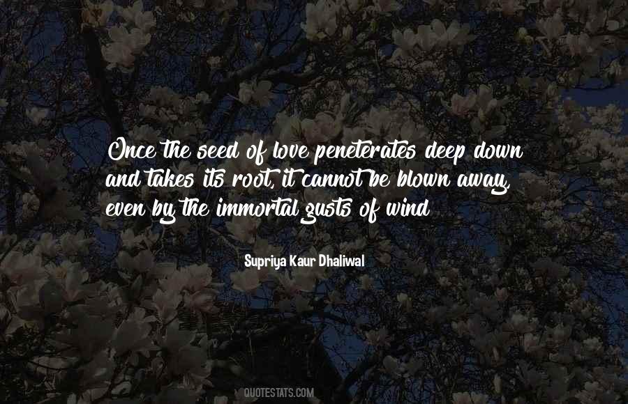 Wind Of Love Quotes #955401