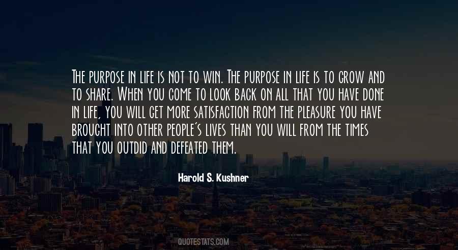 Quotes About Purpose In Life #1428414