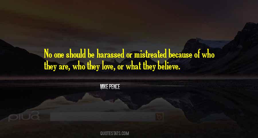 Quotes About Mistreated #147537