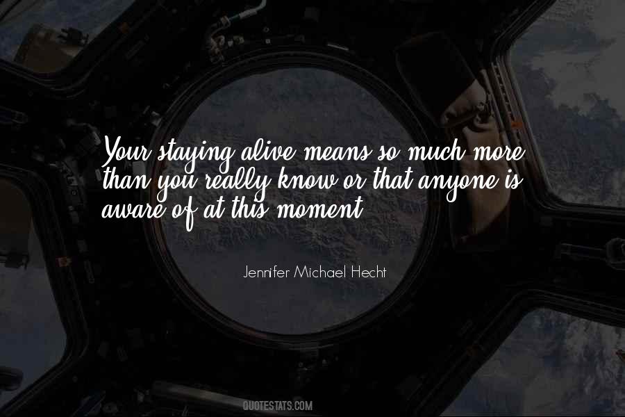 Michael Hecht Quotes #184832