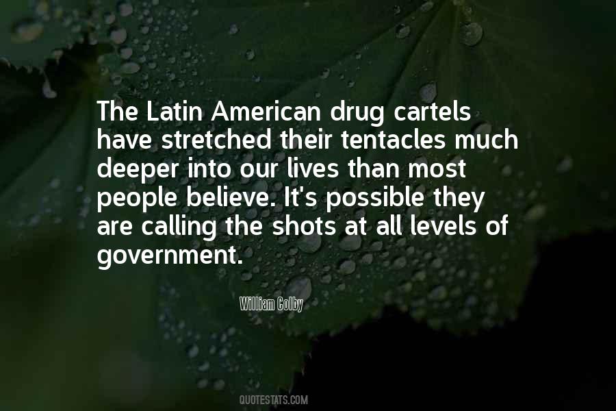 Quotes About Cartels #672900