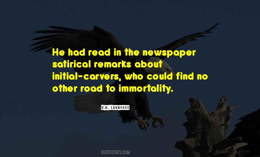 Quotes About The Newspaper #1013368