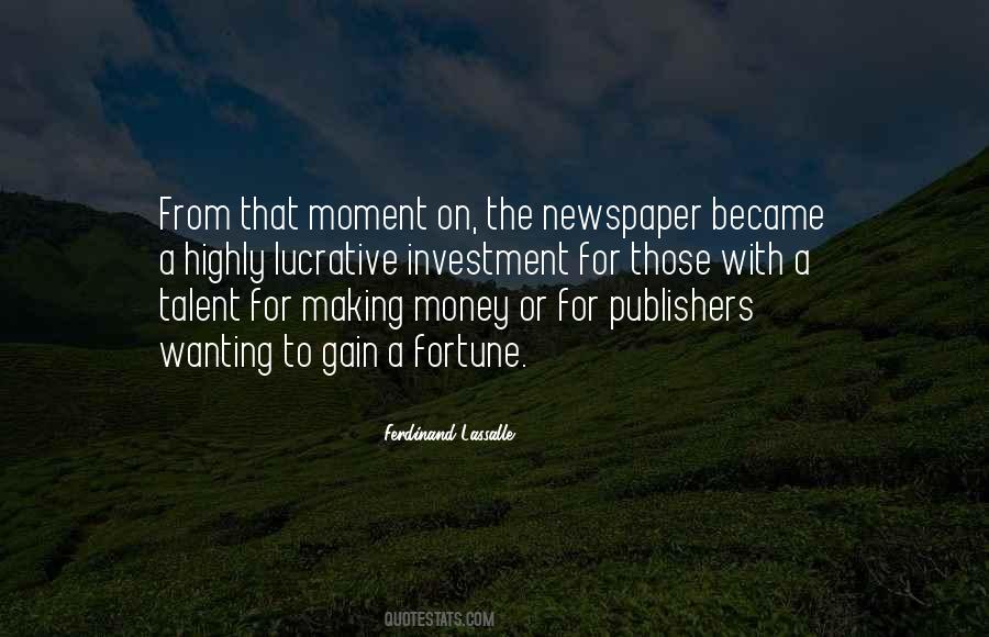 Quotes About The Newspaper #1048989