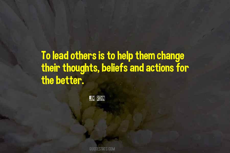 Lead Others Quotes #1047893