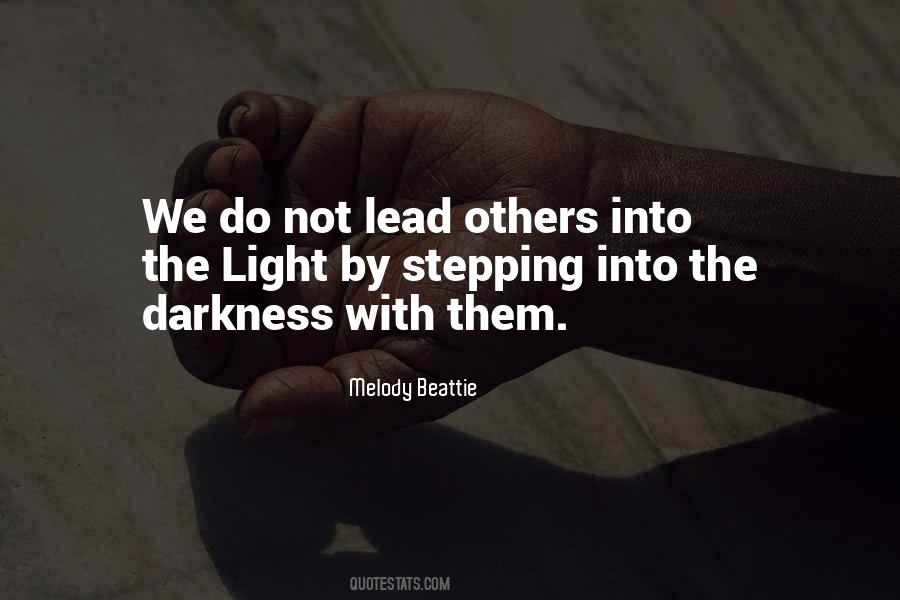 Lead Others Quotes #261398