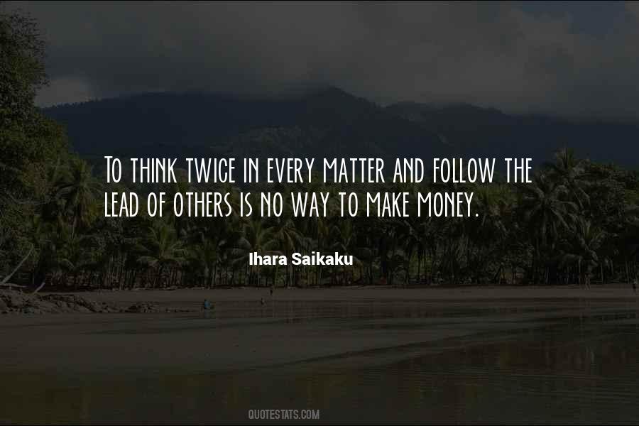 Lead Others Quotes #392428