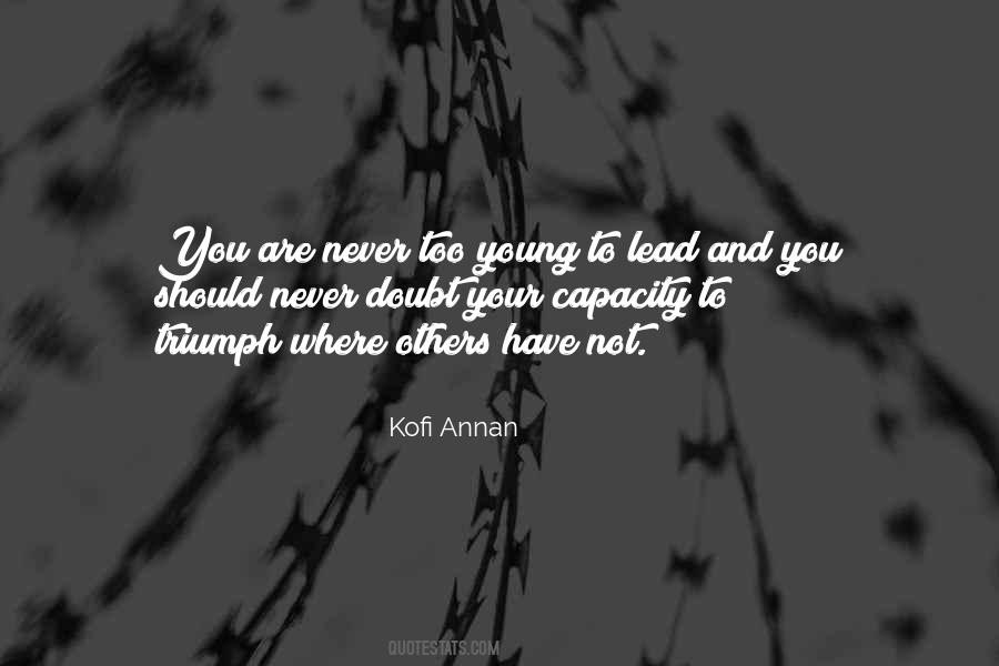 Lead Others Quotes #590484