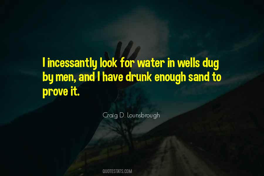 Water Thirsty Quotes #1182206