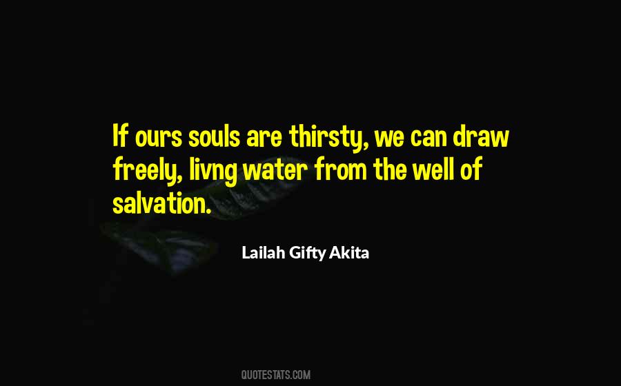 Water Thirsty Quotes #1406926