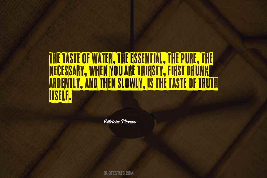 Water Thirsty Quotes #1708560