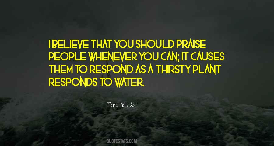 Water Thirsty Quotes #304714