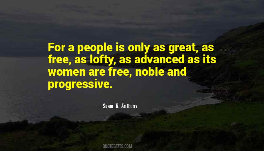 Noble Women Quotes #1622048