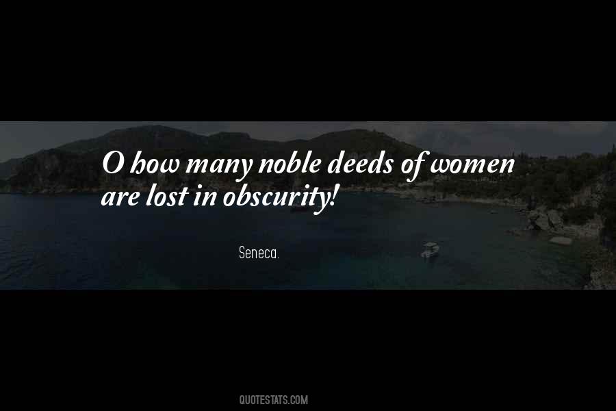 Noble Women Quotes #1658397