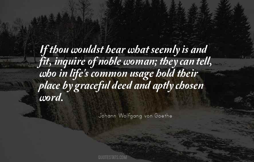 Noble Women Quotes #756315