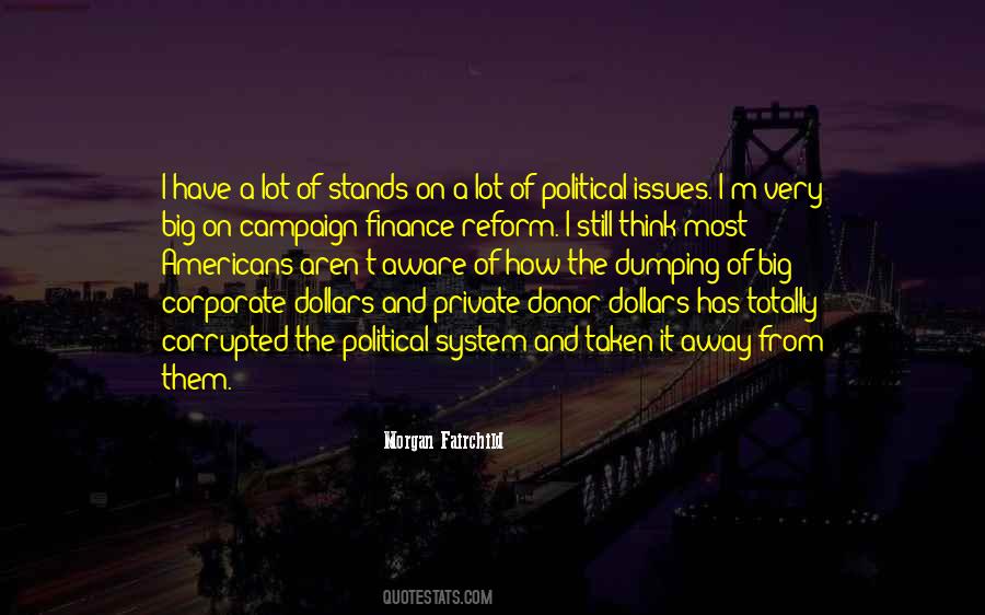 Political Issues Quotes #1542470