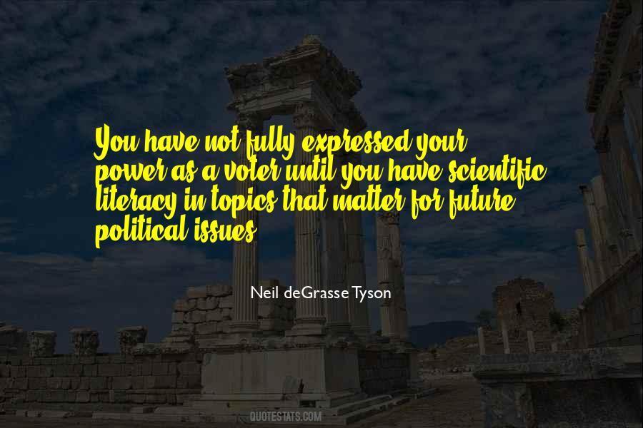 Political Issues Quotes #1576090