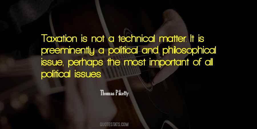 Political Issues Quotes #1754180