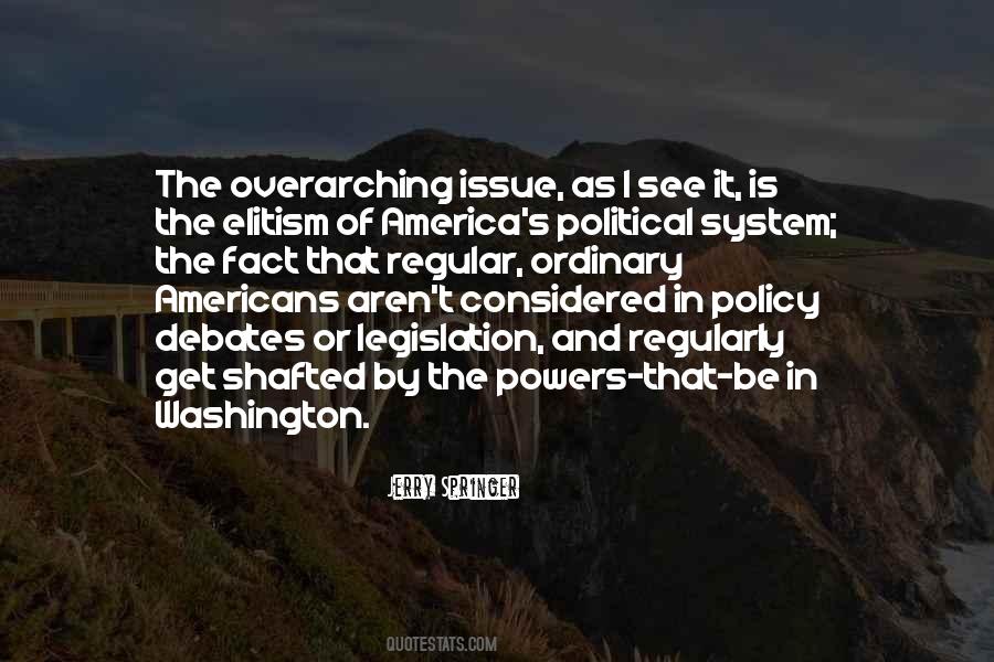 Political Issues Quotes #300189