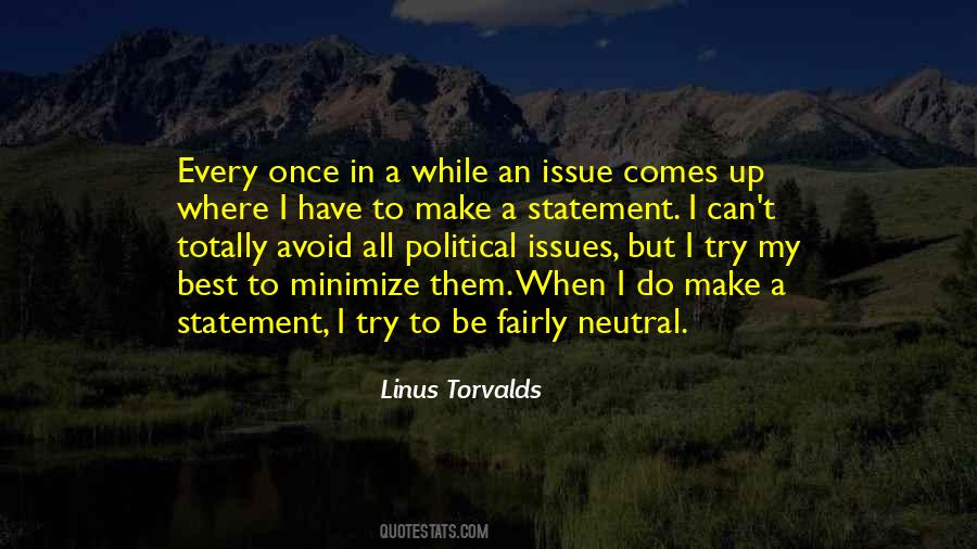 Political Issues Quotes #487484